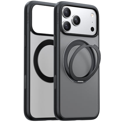 MagSafe cover til Apple iPhone 17 Pro, Torras, Ostand Pro, Sort