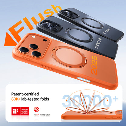 MagSafe cover til Apple iPhone 17 Pro, Torras, Ostand Pro, Orange