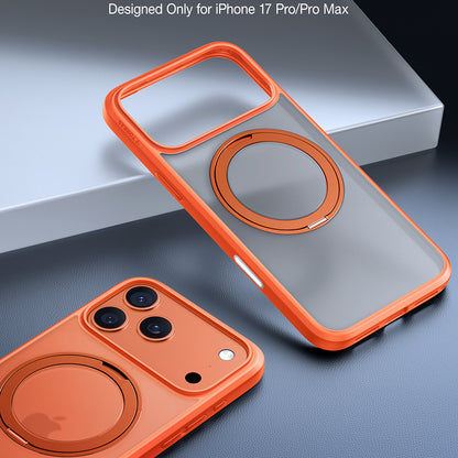 MagSafe cover til Apple iPhone 17 Pro, Torras, Ostand Pro, Orange