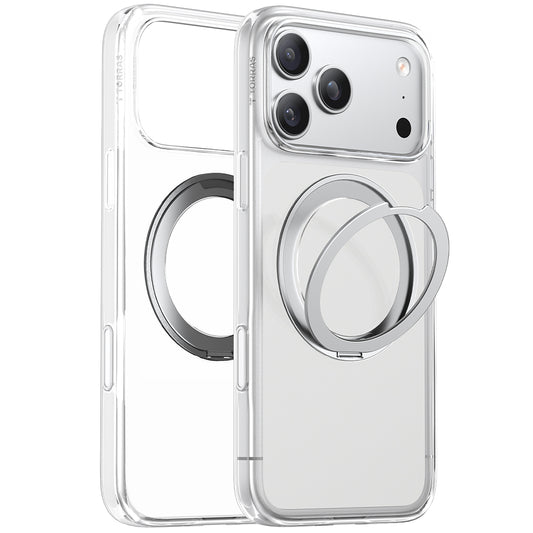 MagSafe cover til Apple iPhone 17 Pro, Torras, Ostand Pro, Transparent