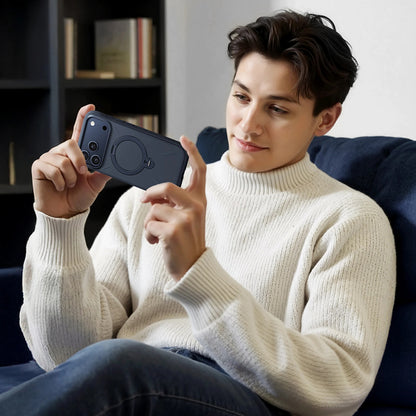 MagSafe cover til Apple iPhone 17 Pro, Torras, QPRO Silicone, Lyseblå