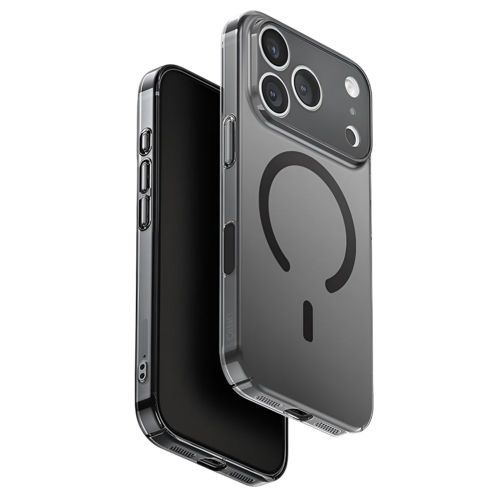 MagSafe cover til Apple iPhone 17 Pro, UNIQ, AirSuit MagClick, Sort