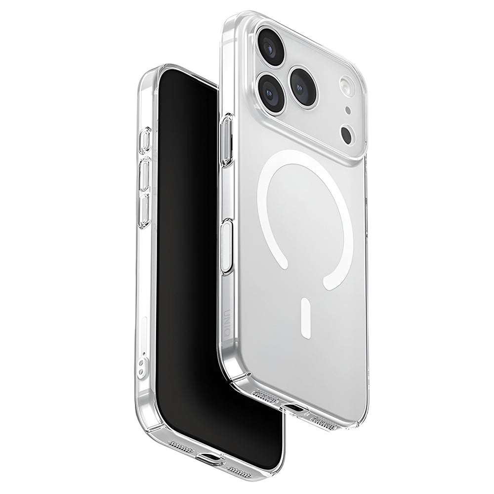 MagSafe cover til Apple iPhone 17 Pro, UNIQ, AirSuit MagClick, Gennemsigtig