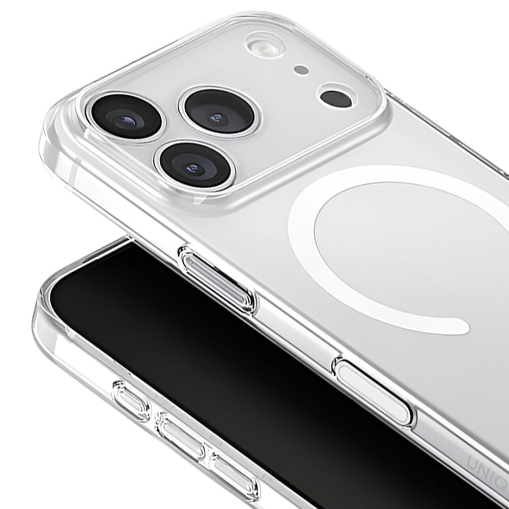 MagSafe cover til Apple iPhone 17 Pro, UNIQ, AirSuit MagClick, Gennemsigtig