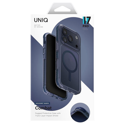 MagSafe cover til Apple iPhone 17 Pro, UNIQ, Combat MagClick, Sort