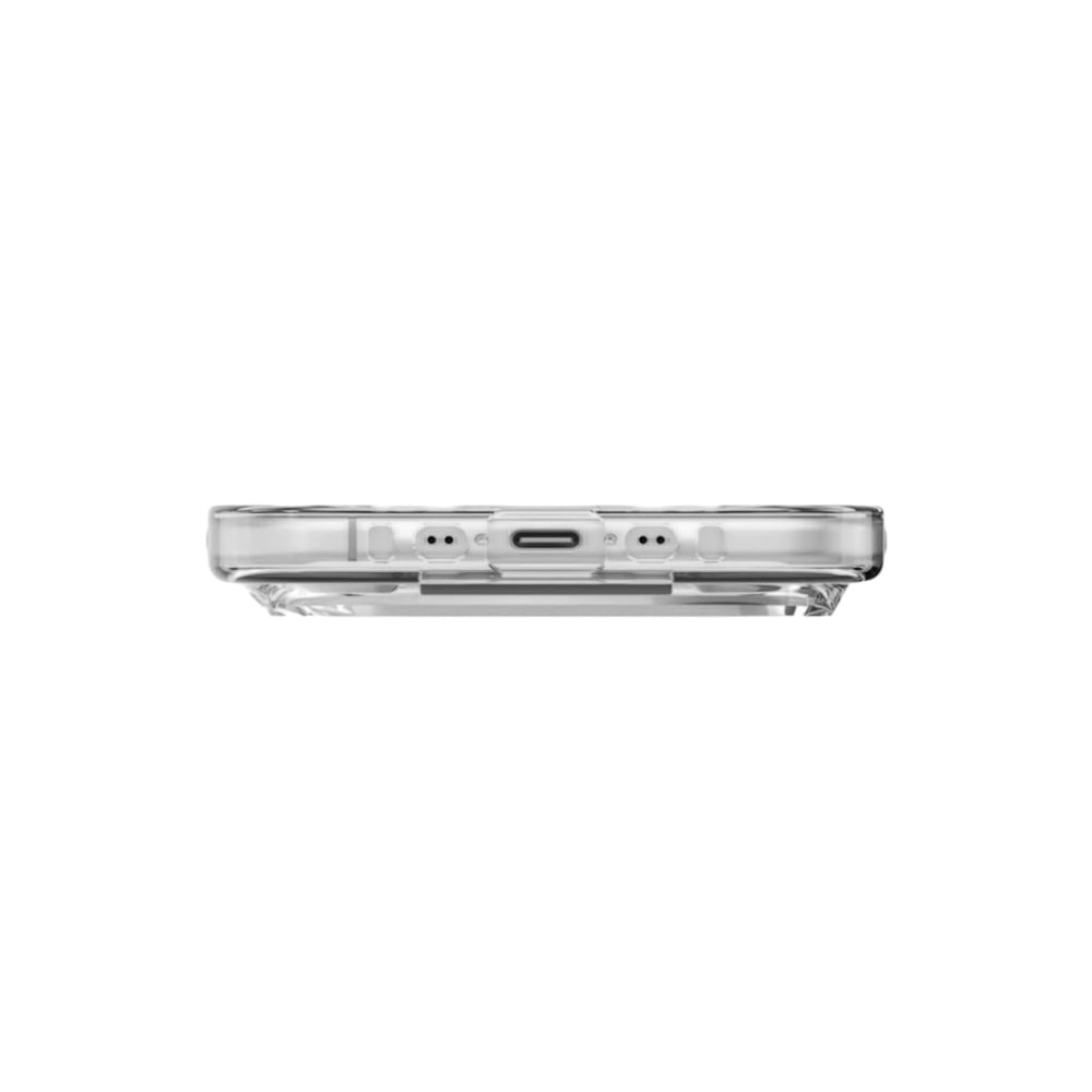 MagSafe cover til Apple iPhone 17 Pro, UNIQ, Heldro Air MagClick, Transparent Grå
