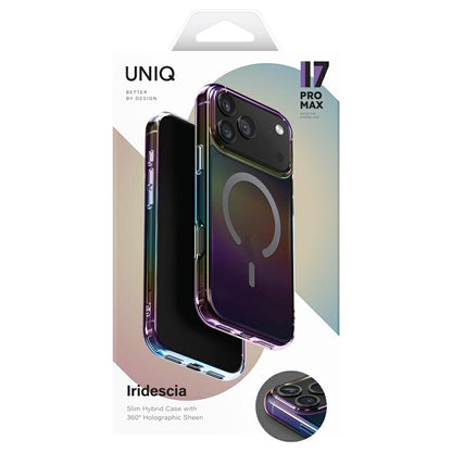MagSafe cover til Apple iPhone 17 Pro, UNIQ, Iridescia MagClick, Aurora