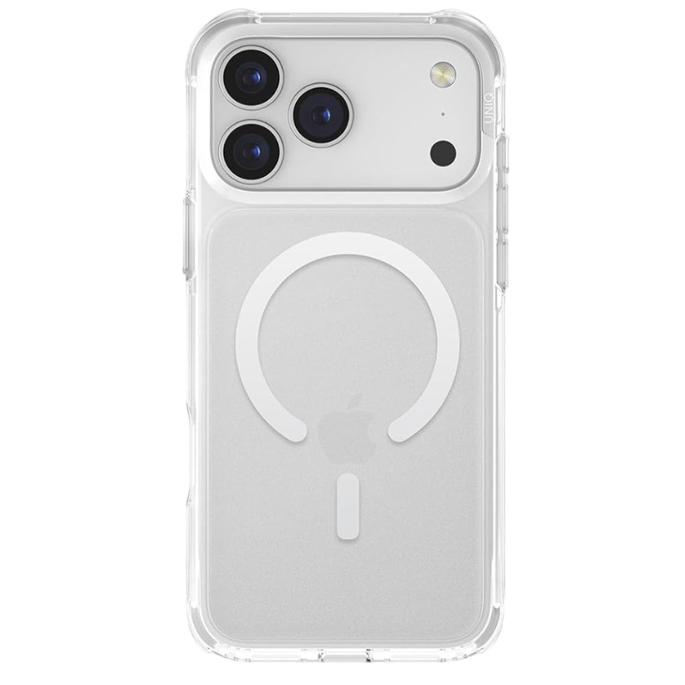 MagSafe cover til Apple iPhone 17 Pro, UNIQ, LifePro Xtreme MagClick, Gennemsigtig