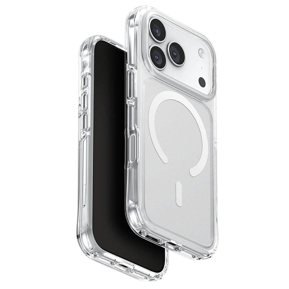 MagSafe cover til Apple iPhone 17 Pro, UNIQ, LifePro Xtreme MagClick, Gennemsigtig