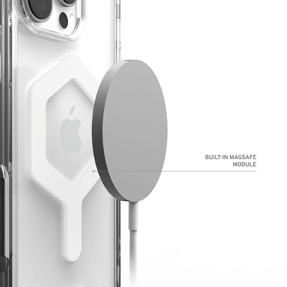 MagSafe cover til Apple iPhone 17 Pro, Urban Armor Gear, Plyo, Hvid