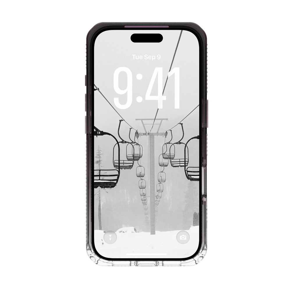 MagSafe cover til Apple iPhone 17 Pro, Urban Armor Gear, Plyo, Sort Transparent
