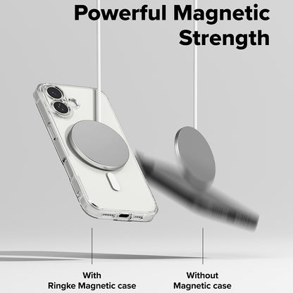 MagSafe cover til Apple iPhone 17, Ringke, Fusion, Gennemsigtig