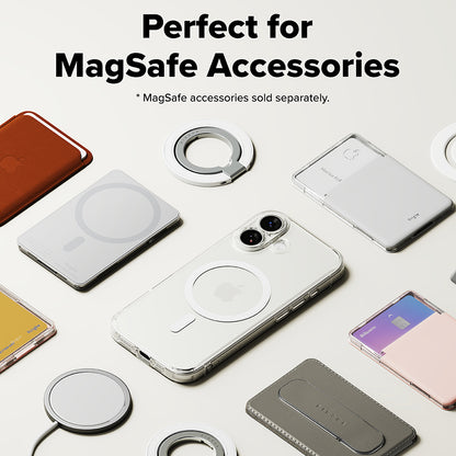 MagSafe cover til Apple iPhone 17, Ringke, Fusion, Gennemsigtig