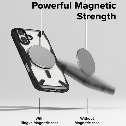 MagSafe cover til Apple iPhone 17, Ringke, Fusion X, Sort