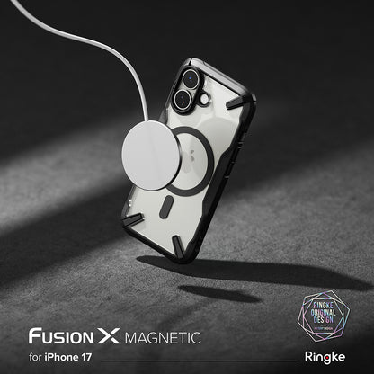 MagSafe cover til Apple iPhone 17, Ringke, Fusion X, Sort