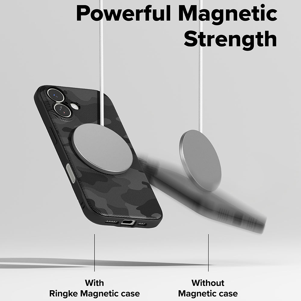 MagSafe cover til Apple iPhone 17, Ringke, Onyx, Camouflage