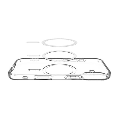 MagSafe cover til Apple iPhone 17, Spigen, Liquid Crystal, Hvid