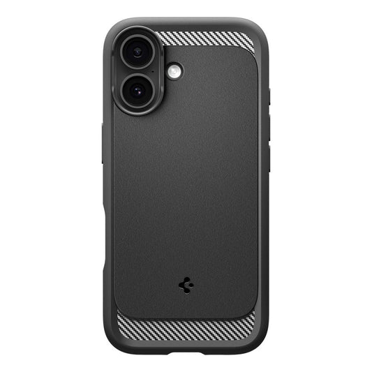 MagSafe cover til Apple iPhone 17, Spigen, Rugged Armor, Mat Sort