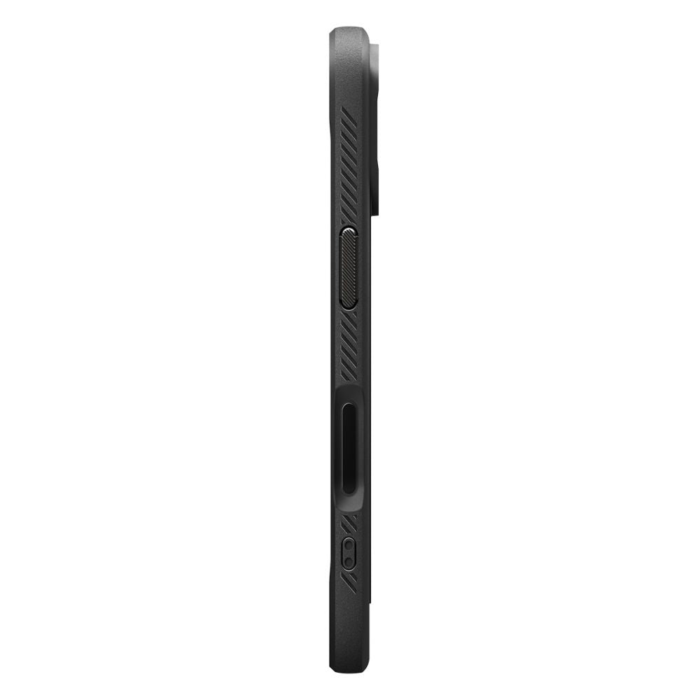 MagSafe cover til Apple iPhone 17, Spigen, Rugged Armor, Mat Sort