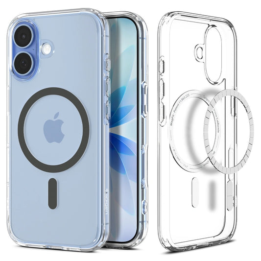 MagSafe cover til Apple iPhone 17, Spigen, Ultra Hybrid, Grå