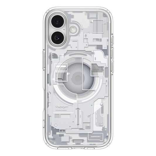 MagSafe cover til Apple iPhone 17, Spigen, Ultra Hybrid Zero One, Hvid
