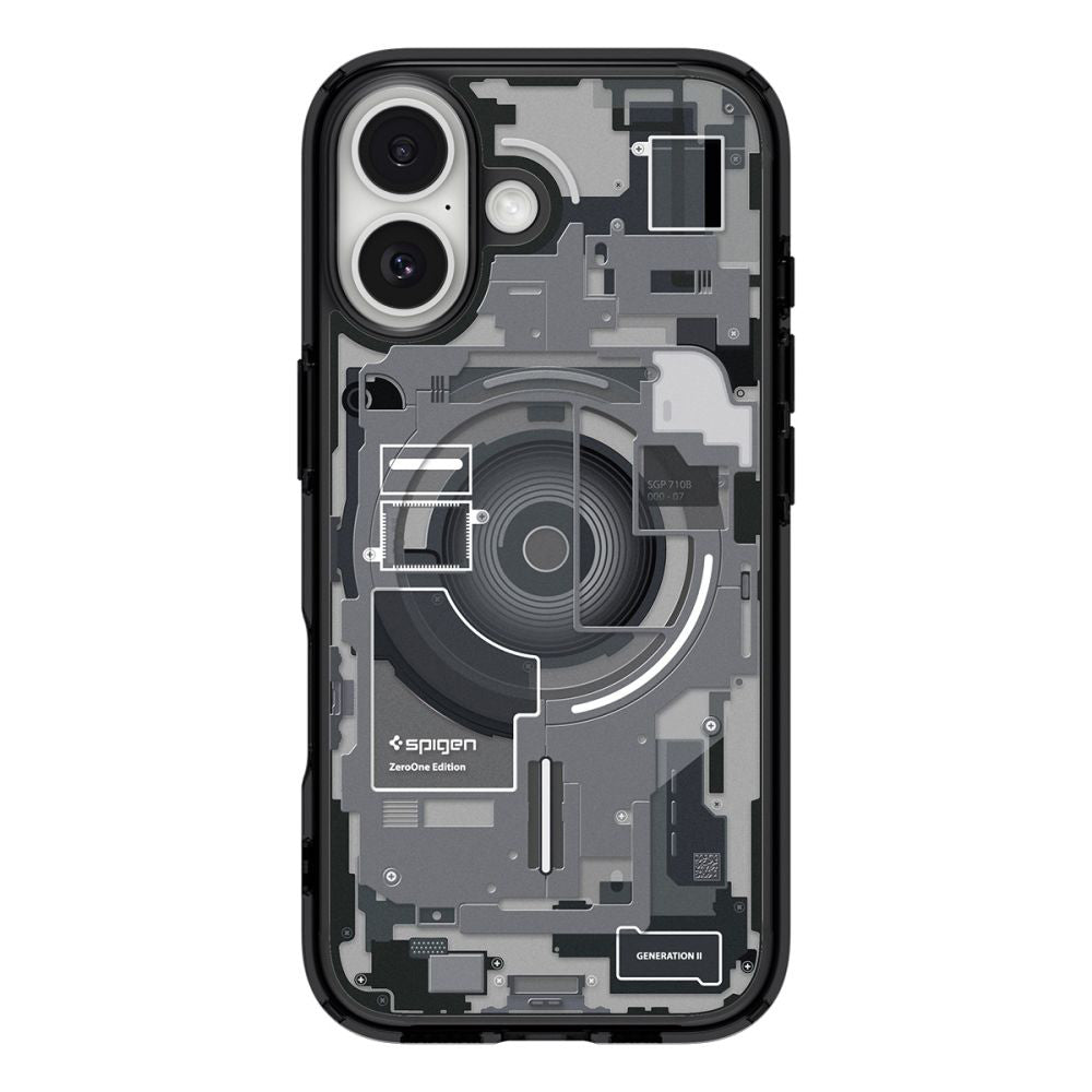 MagSafe cover til Apple iPhone 17, Spigen, Ultra Hybrid Zero One, Sort