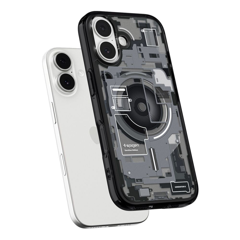 MagSafe cover til Apple iPhone 17, Spigen, Ultra Hybrid Zero One, Sort