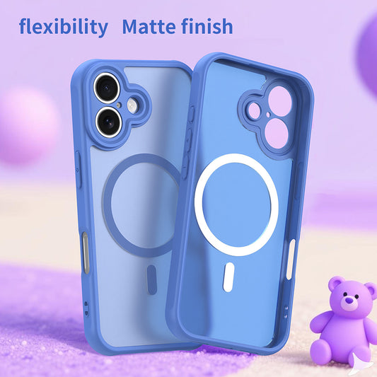 MagSafe cover til Apple iPhone 17, Techsuit, HaloFrost II, Blå