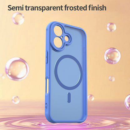 MagSafe Case for Apple iPhone 17, Techsuit, HaloFrost II, Blue