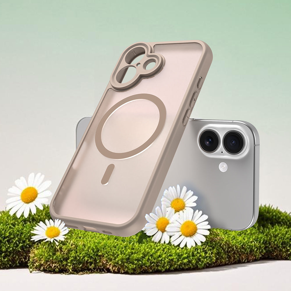 MagSafe cover til Apple iPhone 17, Techsuit, HaloFrost II, Gylden