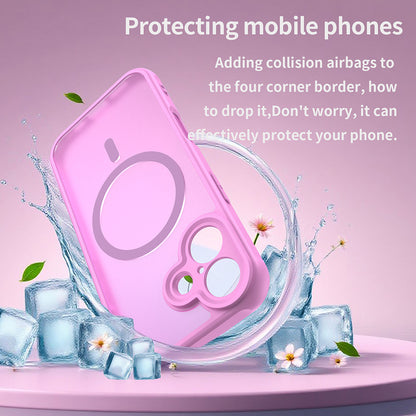 MagSafe cover til Apple iPhone 17, Techsuit, HaloFrost II, Pink