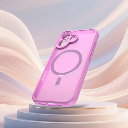 MagSafe cover til Apple iPhone 17, Techsuit, HaloFrost II, Pink