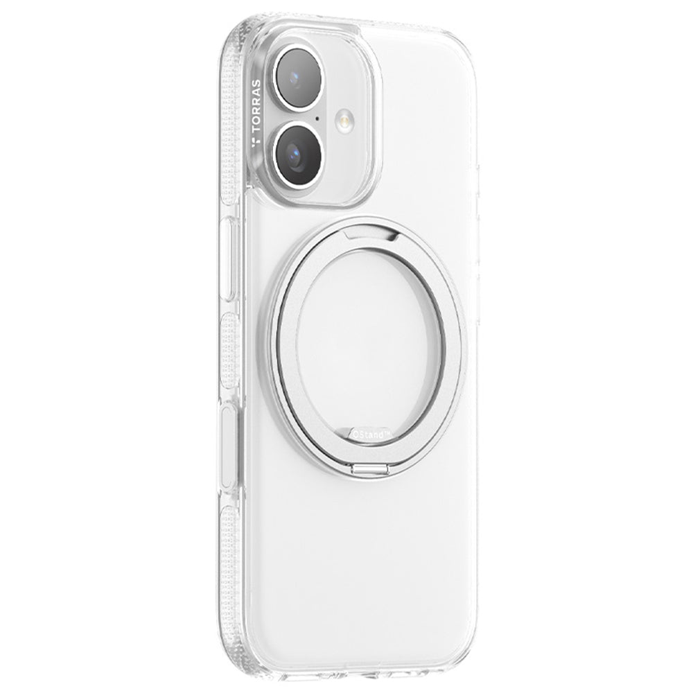 MagSafe cover til Apple iPhone 17, Torras, Ostand R Fitness, Transparent