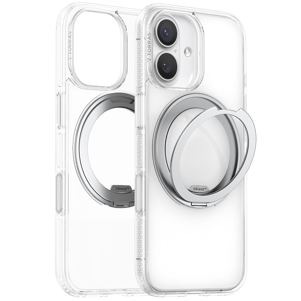 MagSafe cover til Apple iPhone 17, Torras, Ostand R Fitness, Transparent