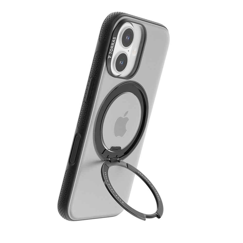 MagSafe cover til Apple iPhone 17, Torras, Ostand R Fitness, Transparent