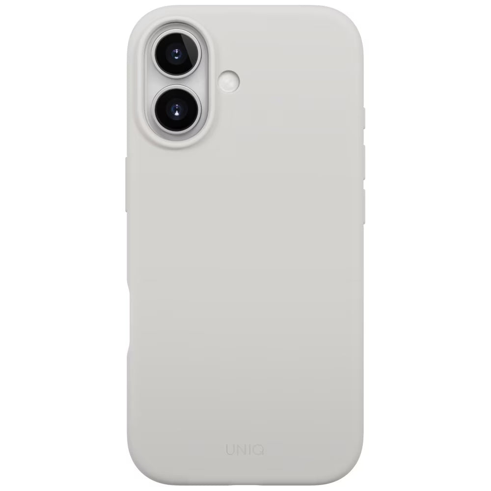 MagSafe cover til Apple iPhone 17, UNIQ, Lino MagClick, Grå
