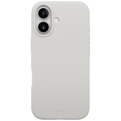 MagSafe cover til Apple iPhone 17, UNIQ, Lino MagClick, Grå