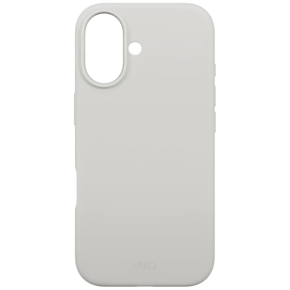 MagSafe cover til Apple iPhone 17, UNIQ, Lino MagClick, Grå