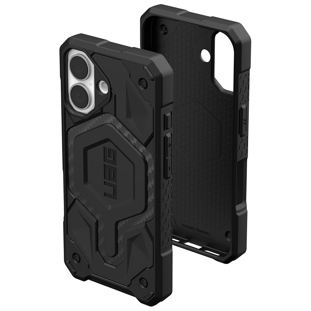 MagSafe cover til Apple iPhone 17, Urban Armor Gear, Monarch Pro Carbon, Sort