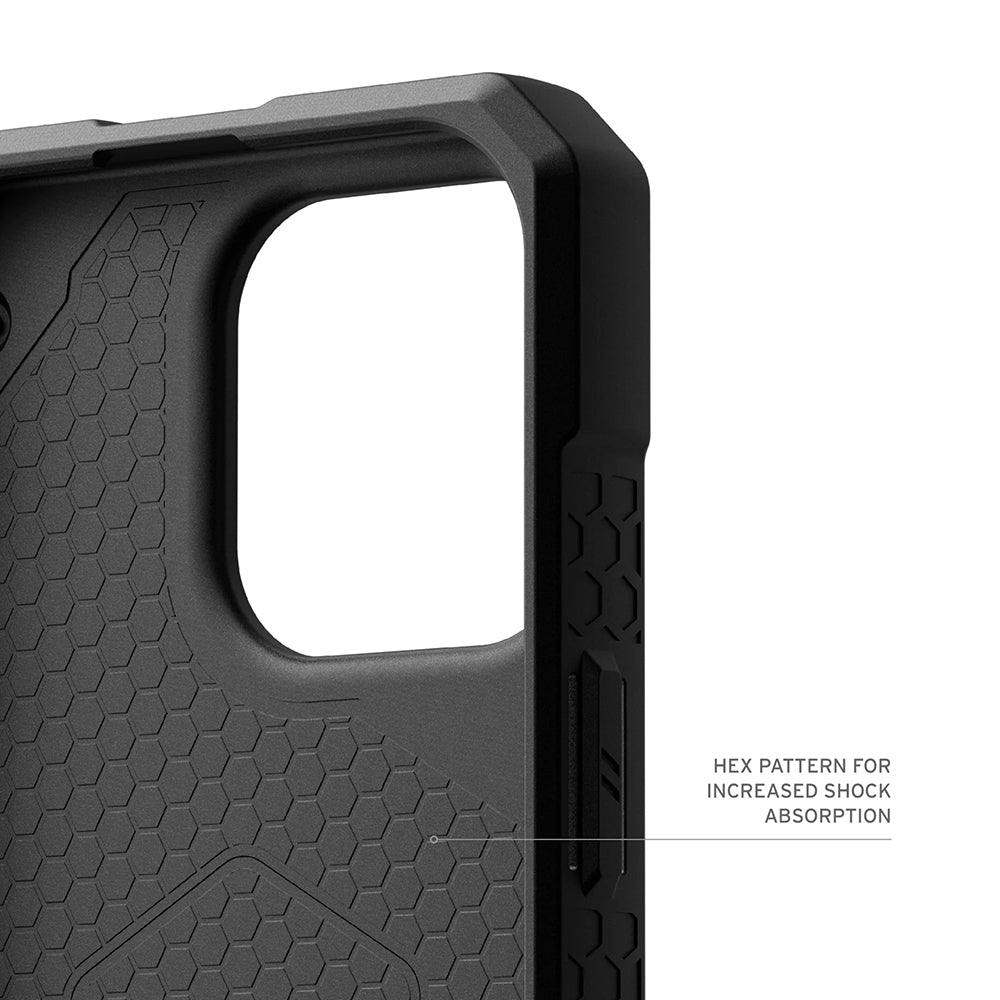 MagSafe cover til Apple iPhone 17, Urban Armor Gear, Monarch Pro Kevlar, Sort