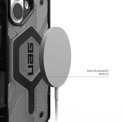 MagSafe cover til Apple iPhone 17, Urban Armor Gear, Pathfinder Clear, Grå