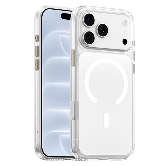 MagSafe-cover til Apple iPhone 18 Pro / 17 Pro, Blueo, Crystal+ Anti-Drop, gennemsigtig
