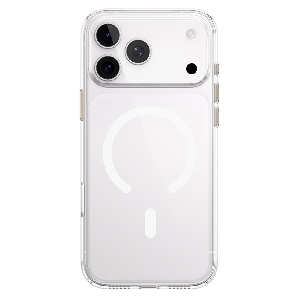 MagSafe-cover til Apple iPhone 18 Pro / 17 Pro, Blueo, Crystal+ Anti-Drop, gennemsigtig