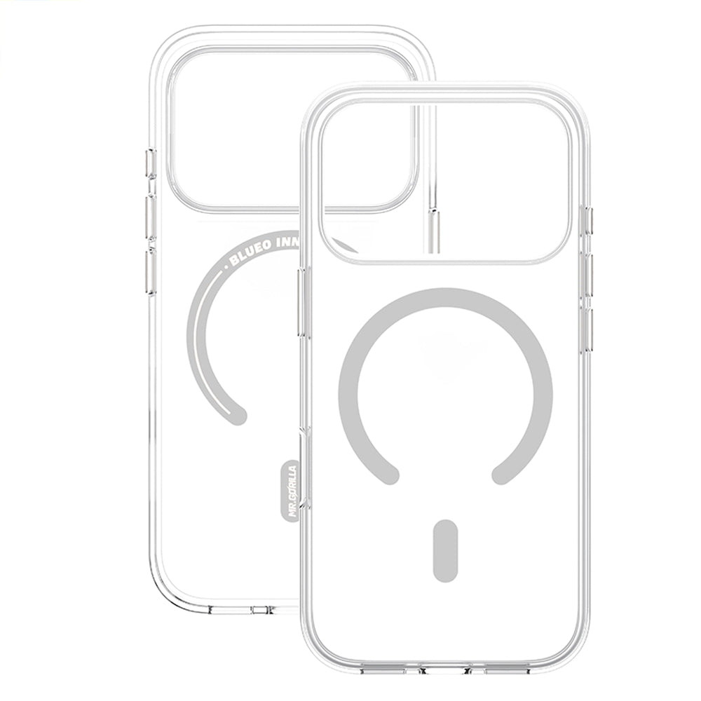 MagSafe-cover til Apple iPhone 18 Pro / 17 Pro, Blueo, Crystal Pro Anti-Drop, gennemsigtig