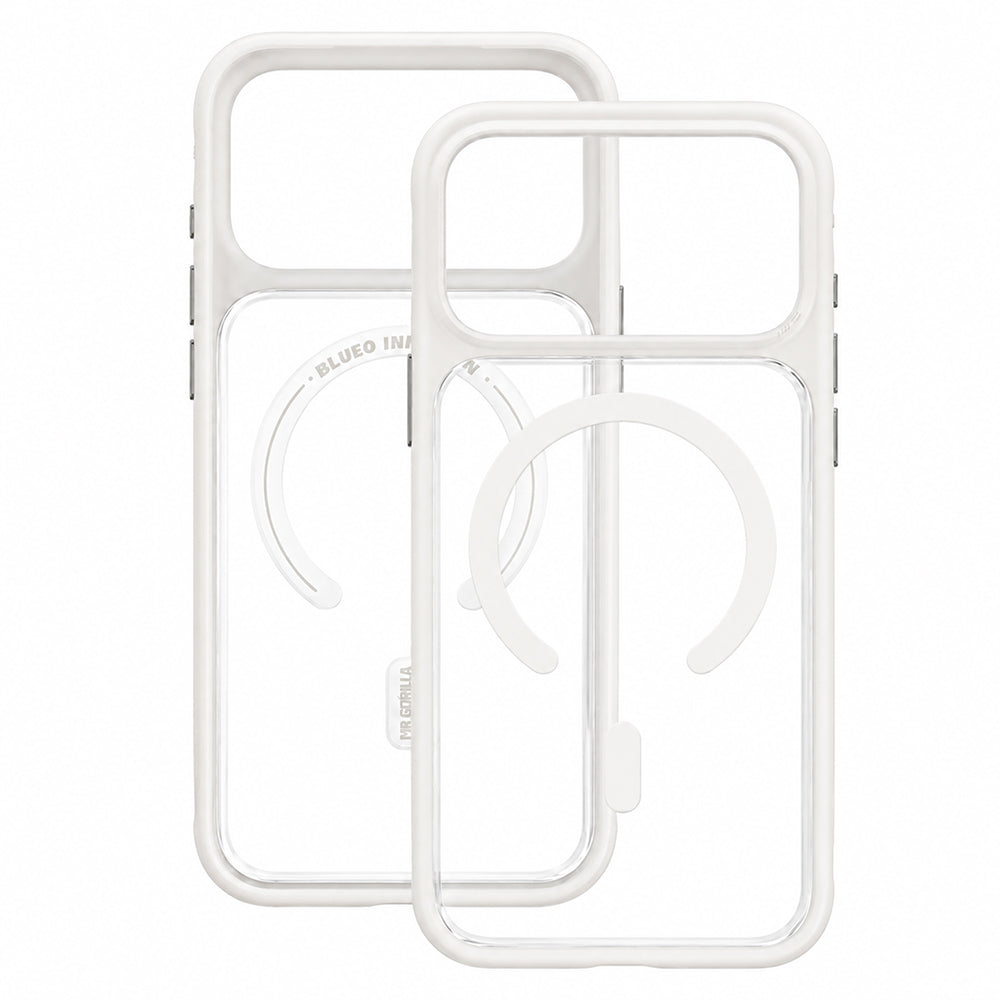 MagSafe Case for Apple iPhone 18 Pro / 17 Pro, Blueo, Skin-Friendly Anti-Drop, Satin White