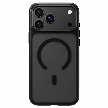 MagSafe-cover til Apple iPhone 18 Pro / 17 Pro, Blueo, hudvenlig og stødsikker, satin sort