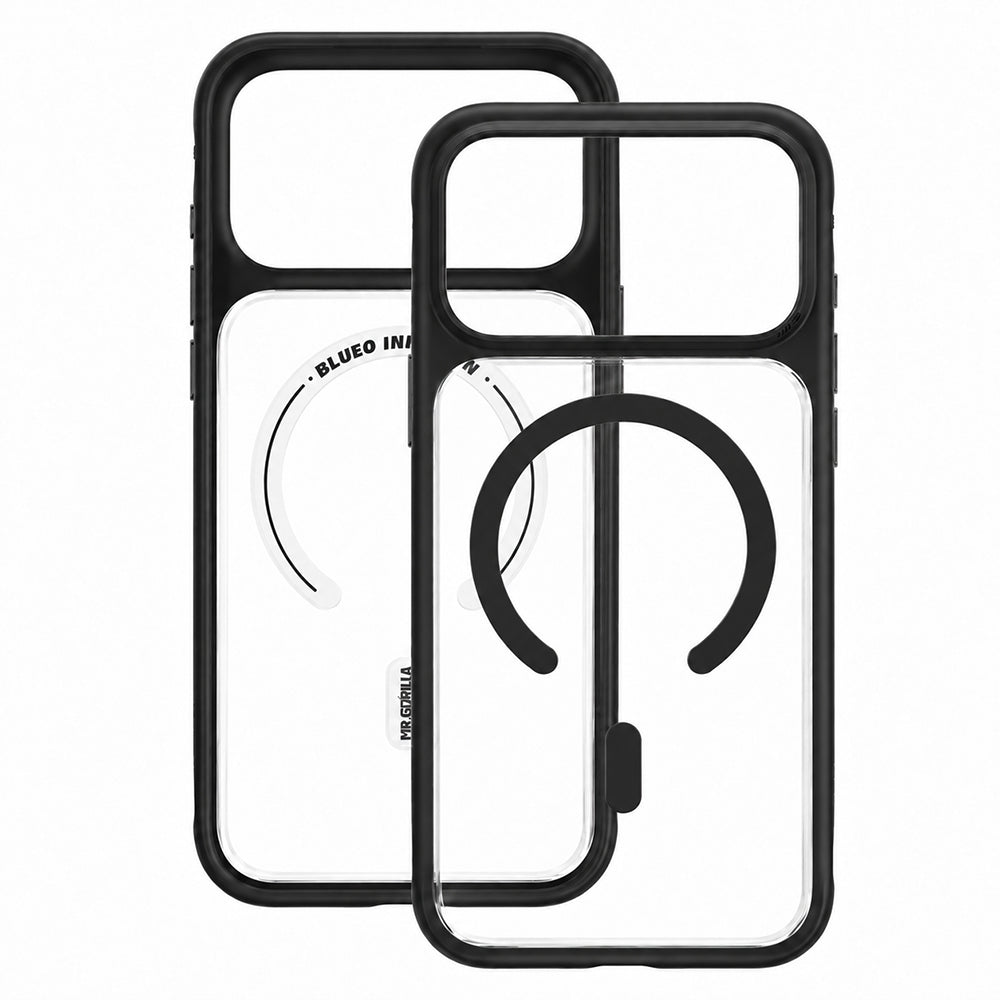 MagSafe-cover til Apple iPhone 18 Pro / 17 Pro, Blueo, hudvenlig og stødsikker, satin sort