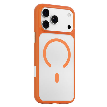 MagSafe-cover til Apple iPhone 18 Pro / 17 Pro, Blueo, hudvenlig og stødsikker, satinorange