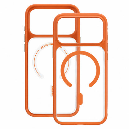 MagSafe-cover til Apple iPhone 18 Pro / 17 Pro, Blueo, hudvenlig og stødsikker, satinorange
