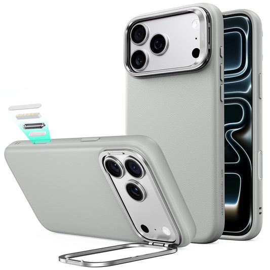 MagSafe-etui til Apple iPhone 18 Pro / 17 Pro, ESR, Atelier med Kickstand, Grå